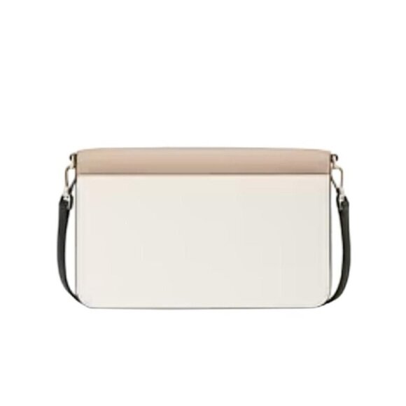 Kate Spade Womens Tan Leather Madison Medium Flap Convertible Crossbody New - Picture 2 of 8